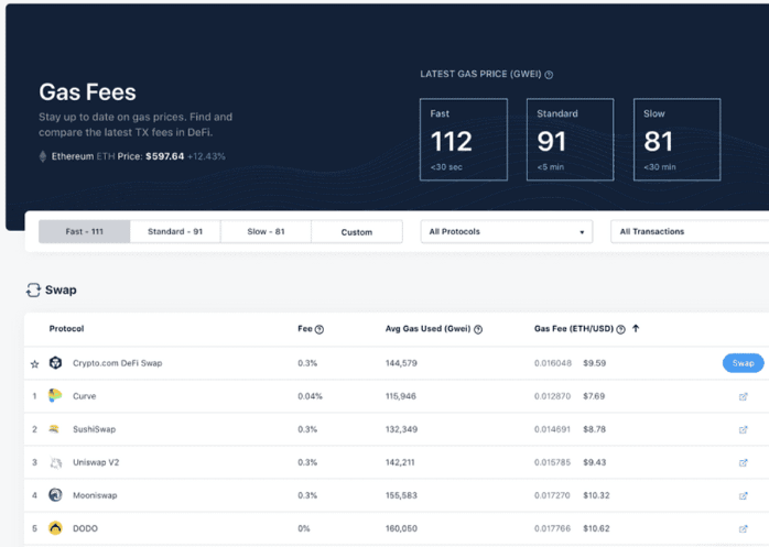 defi wallet crypto com