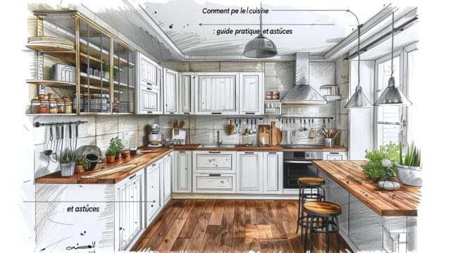 Comment peindre les meubles de cuisine : guide pratique et astuces