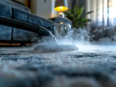 Nettoyer un tapis à la vapeur : guide complet avec bicarbonate et aspirateur